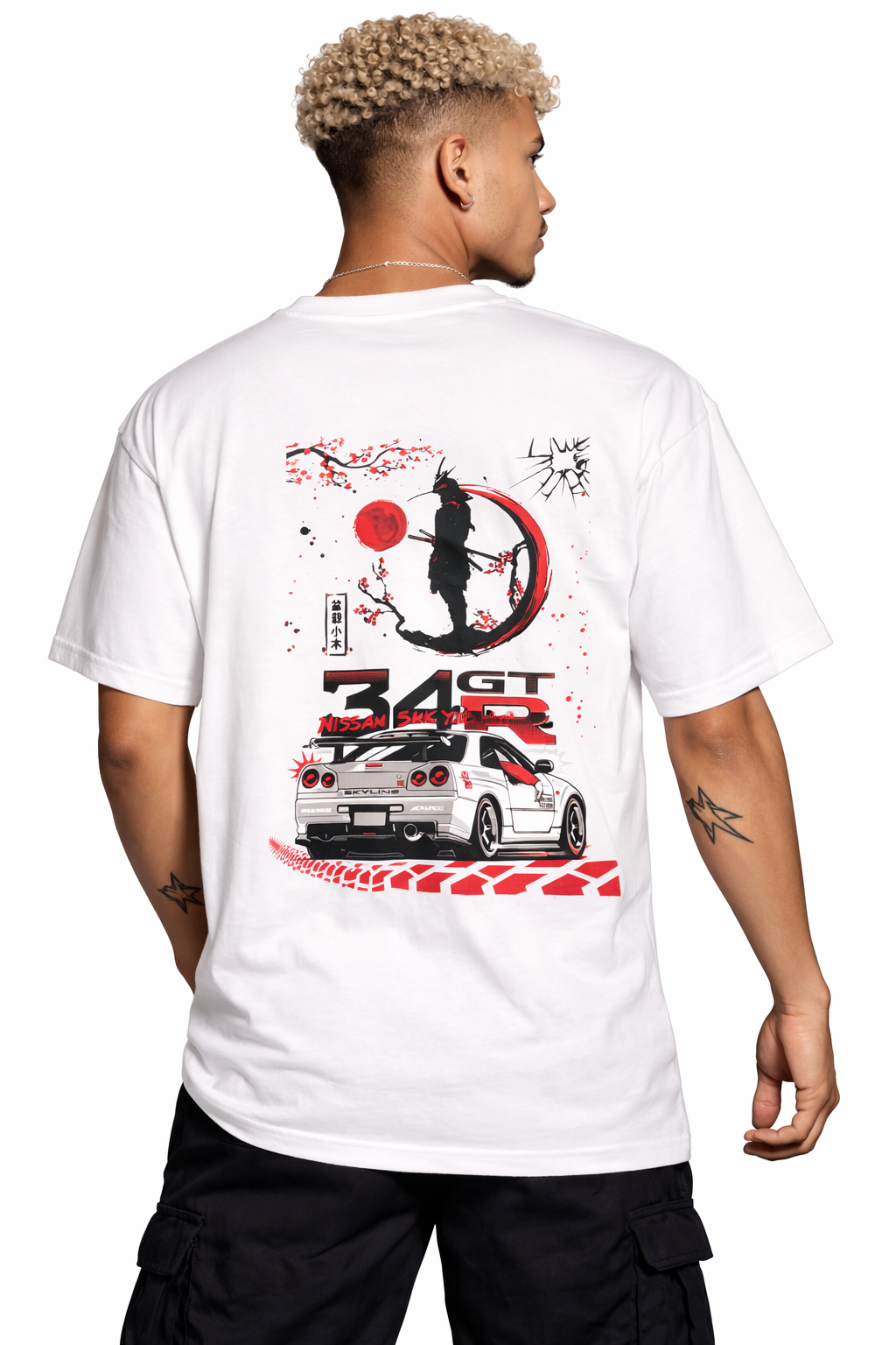 Nissan skyline GT R34 Oversized Tees